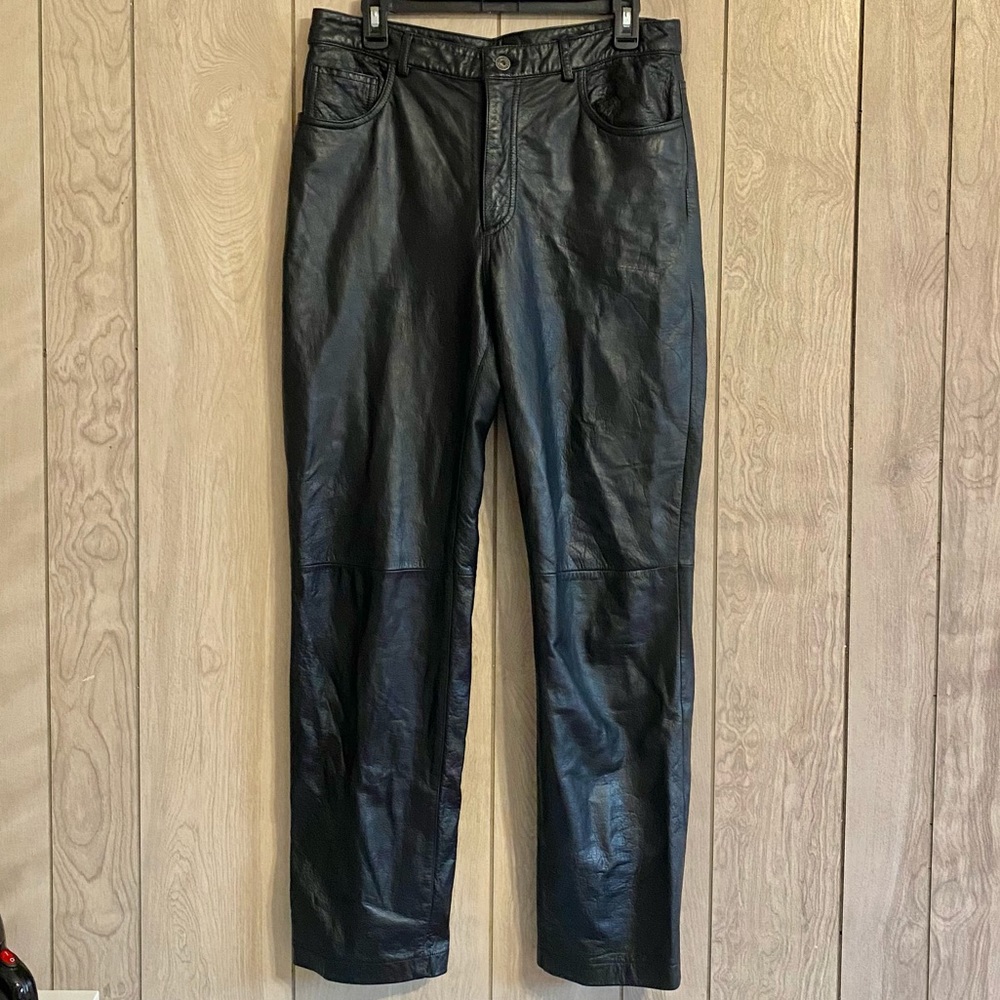 Express 100% Genuine Leather Pants